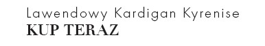 Lawendowy kardigan Kyrenise