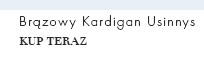 Brązowy kardigan