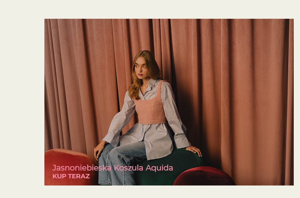 Jasnoniebieska Koszula Aquida