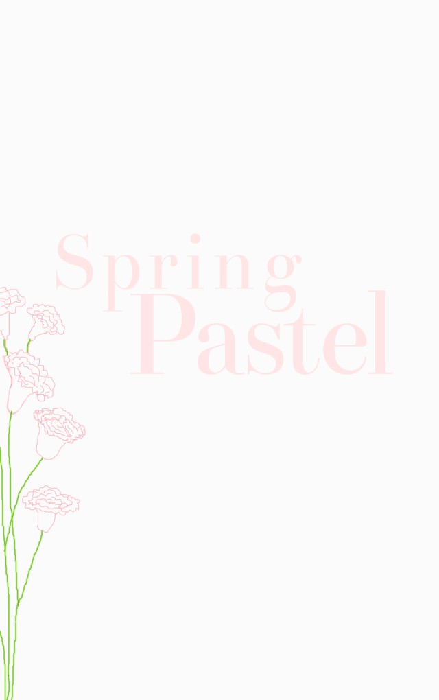 tło Spring pastel