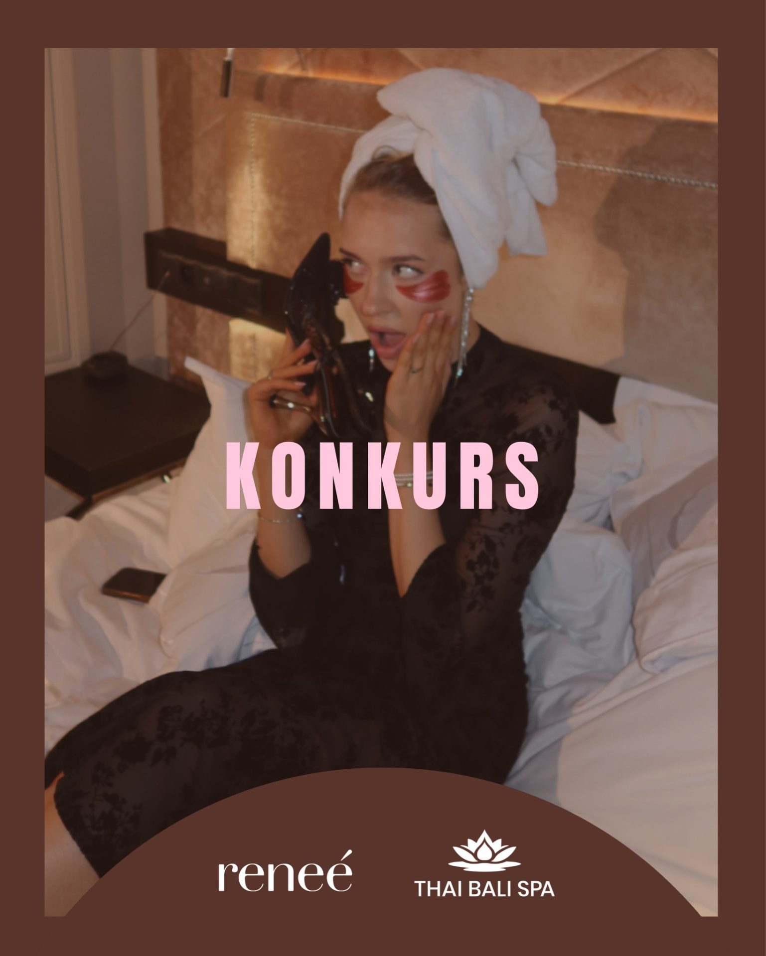 SUPER KONKURS 💗
Luty to idealny moment, żeby zwolnić, zadbać o siebie i podarować coś wyjątkowego…sobie i swojej bestie ✨
Razem z Thai Bali Spa mamy dla Was konkurs, w którym jedna z Was może wygrać dla siebie i swojej przyjaciółki:👉  dwa dzianinowe komplety od renee – idealne na wspólne cozy momenty
👉  dwa vouchery na dowolny 90-minutowy masaż w Thai Bali Spa – totalny reset ciała i głowy
Bo miłość to nie tylko randki 💌 To też self-care, przyjaźń i wspólny relaks.
Zasady konkursu:1️⃣ Napisz w komentarzu, z kim chciałabyś spędzić taką chwilę relaksu i dlaczego
2️⃣ Oznacz swoją bestie w komentarzu
3️⃣ Będzie nam miło, jeśli zaobserwujesz profile @reneegirls i @thai_bali_spaKonkurs trwa do 01.02.2026 do końca dnia, a wyniki zostaną ogłoszone już 02.02.2026 w komentarzu pod postem konkursowym. Wygrywa najbardziej kreatywny komentarz!
Podaruj sobie i swojej bestie chwilę relaksu ✨