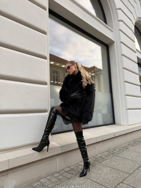 Halloween night out - nie przebieramy się, po prostu wyglądamy WOW and we love it! 🖤✨futerko Casfitta: 398572