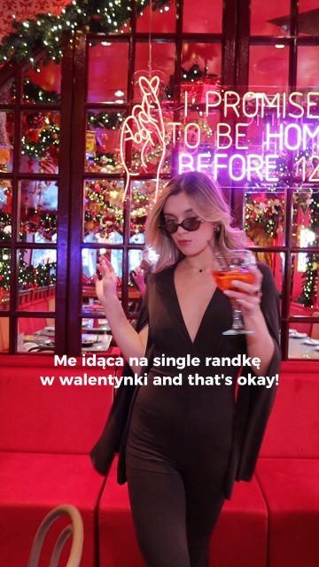 Walentynki.❤️
Rezerwacja dla jednej.Self-date, self-love. 💘
Kombinezon Andrika: 402092