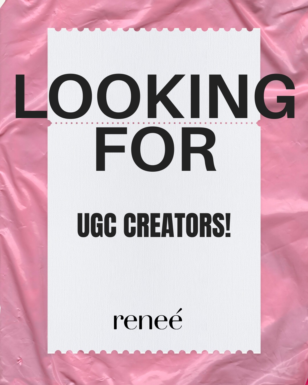 Jeśli czujesz modę, lubisz nagrywać stylizacje, testować nowości i mówić o trendach przed kamerą - możliwe, że szukamy właśnie Ciebie!
Szukamy osób, które:
✨ swobodnie czują się w nagrywaniu modowych treści
✨ potrafią pokazać sezonowe perełki w autentyczny, angażujący sposób
✨ mają wyczucie estetyki i aktualnych trendów
Co oferujemy?
-> co miesiąc paczkę ze stylizacjami
-> realne wsparcie
-> możliwość odwiedzin na planie w naszym studio w Warszawie
Chcemy budować społeczność kreatywnych osób, które razem z nami będą tworzyć modowe historie 💫
Zgłoś się w komentarzu lub oznacz swoją bestie, która idealnie się sprawdzi!
Słyszymy się 🩷