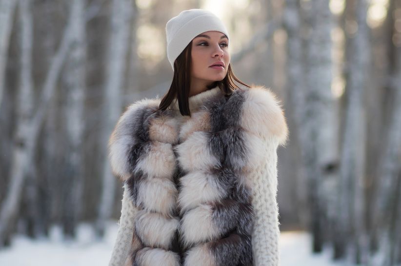 kamizelka futrzana damska stylizacje