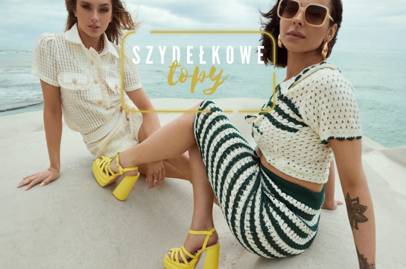 top szydełkowy boho