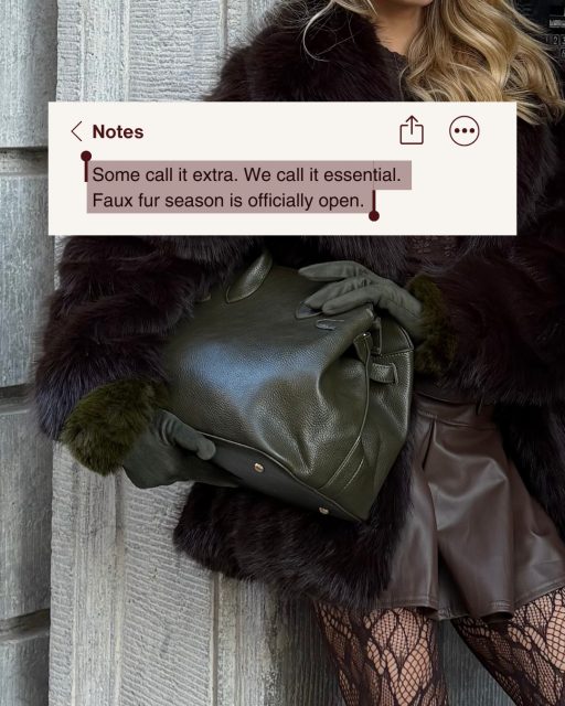 We call it essential renee girls 💅
Czy faux fur zawitało już do Waszych szaf? 😎