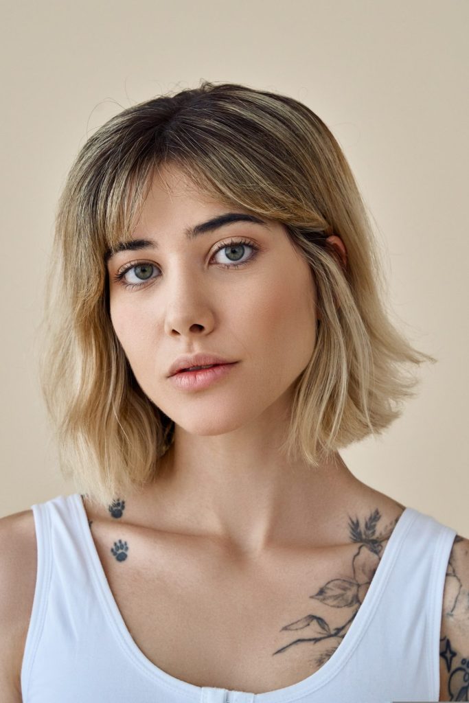 beżowy blond toner do włosów