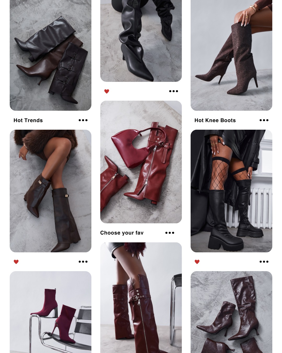 Od zmysłowych over-the-knee po klasyczne fasony na obcasie – tej jesieni to one grają pierwsze skrzypce.
Wybierz swój must-have i podkręć każdą stylizację! 🍂👢