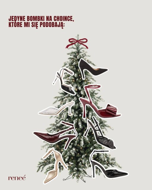 All I want for Christmas is… heels 👠🎄
Find them at www.renee.pl