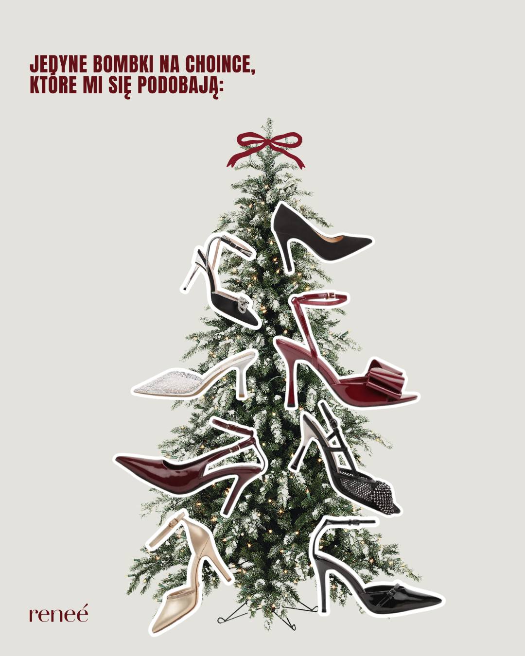 All I want for Christmas is… heels 👠🎄
Find them at www.renee.pl