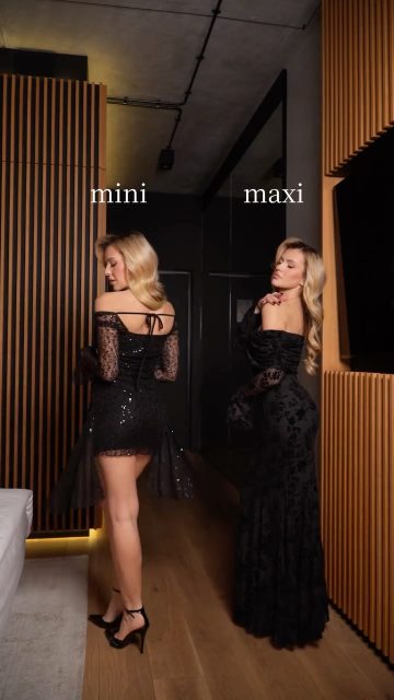 Mini czy maxi?
Która wersja wygrywa dziś? 🖤✨
Sukienka Alethrolphi: 402818
Sukienka Adrakharei: 402813